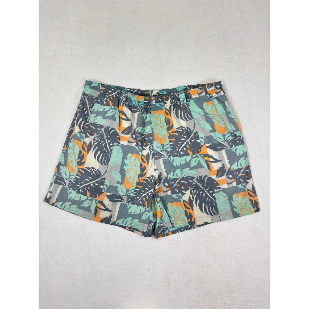Columbia PFG Shorts Regular Fit XL 6 Inch Inseam Nylon Tropical Fishing‎